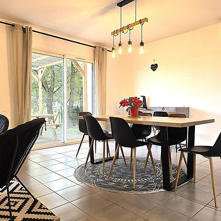 Le Clos Andree - Charmante Maison 8 Personnes - 5 Lits - Climatisation Reversible - Parking 3 Vehicules - Garage - Zone Nord Montauban - Terrasse Et Jardin Eksteriør billede
