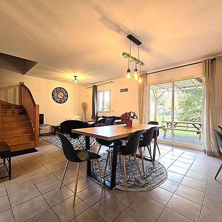 Le Clos Andree - Charmante Maison 8 Personnes - 5 Lits - Climatisation Reversible - Parking 3 Vehicules - Garage - Zone Nord Montauban - Terrasse Et Jardin Eksteriør billede