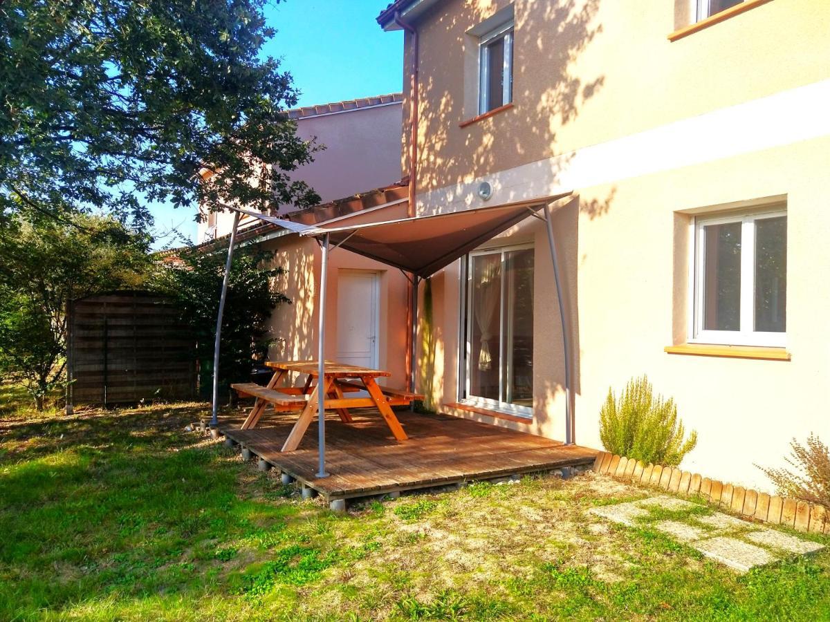 Le Clos Andree - Charmante Maison 8 Personnes - 5 Lits - Climatisation Reversible - Parking 3 Vehicules - Garage - Zone Nord Montauban - Terrasse Et Jardin Eksteriør billede