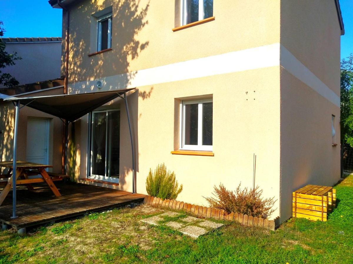 Le Clos Andree - Charmante Maison 8 Personnes - 5 Lits - Climatisation Reversible - Parking 3 Vehicules - Garage - Zone Nord Montauban - Terrasse Et Jardin Eksteriør billede