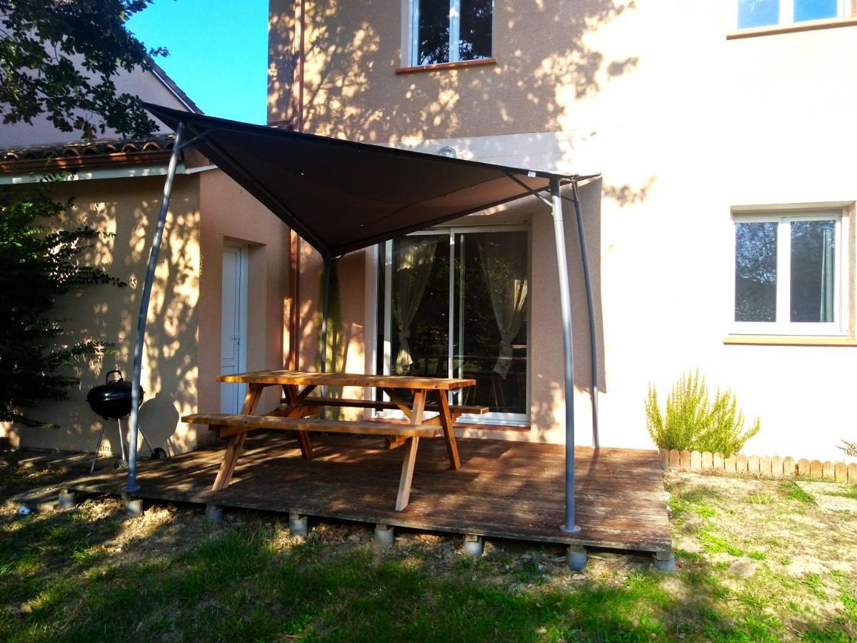 Le Clos Andree - Charmante Maison 8 Personnes - 5 Lits - Climatisation Reversible - Parking 3 Vehicules - Garage - Zone Nord Montauban - Terrasse Et Jardin Eksteriør billede