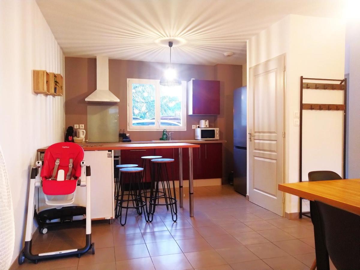 Le Clos Andree - Charmante Maison 8 Personnes - 5 Lits - Climatisation Reversible - Parking 3 Vehicules - Garage - Zone Nord Montauban - Terrasse Et Jardin Eksteriør billede