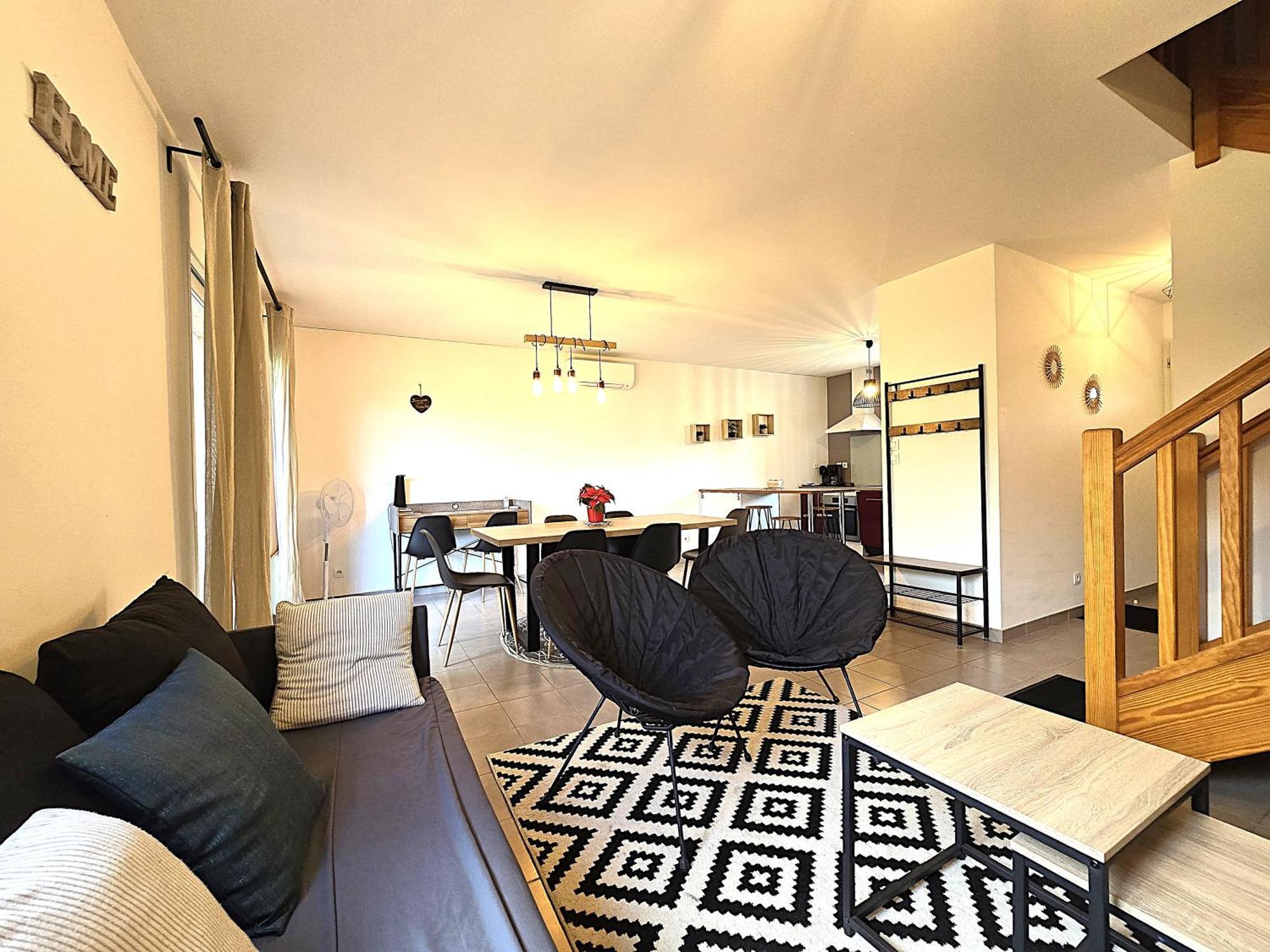 Le Clos Andree - Charmante Maison 8 Personnes - 5 Lits - Climatisation Reversible - Parking 3 Vehicules - Garage - Zone Nord Montauban - Terrasse Et Jardin Eksteriør billede